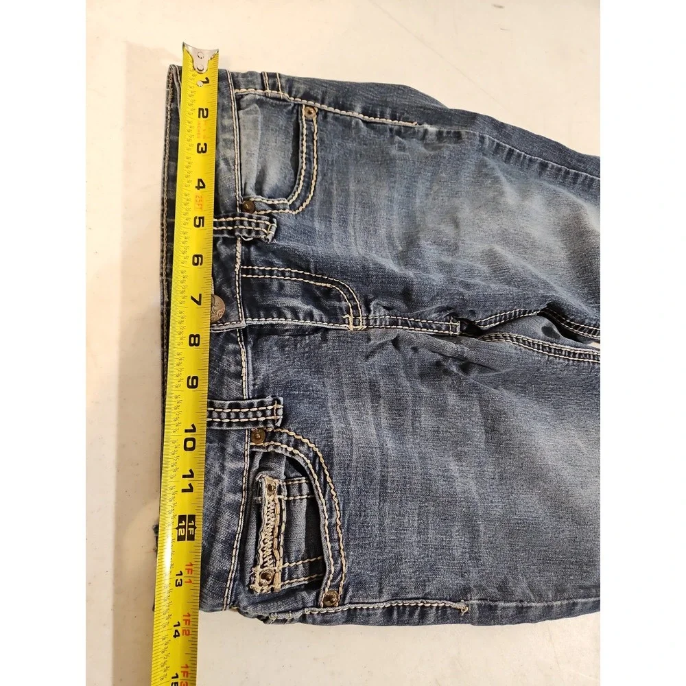 WISHFUL PARK Sophia Skinny Stretch Youth Girls Size 5 Medium Wash Blue Jeans(518